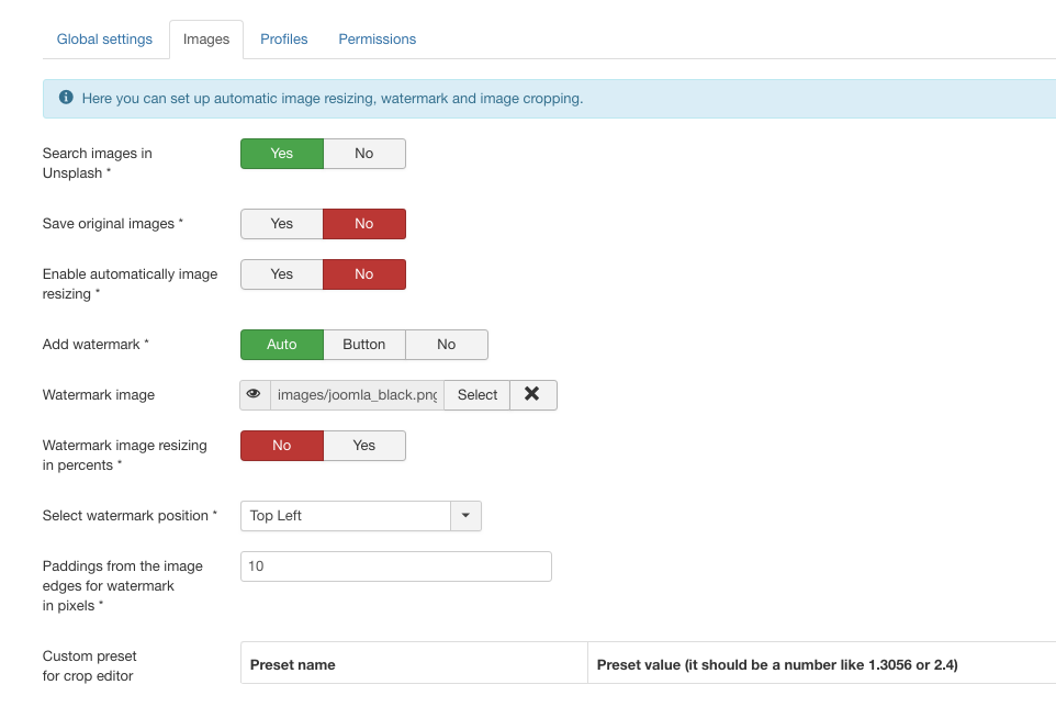 Настройки Quantum Manager