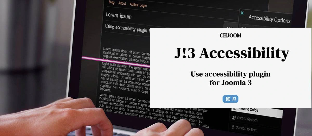 Плагин версии для слабовидящих для Joomla 3 (из Joomla 4)