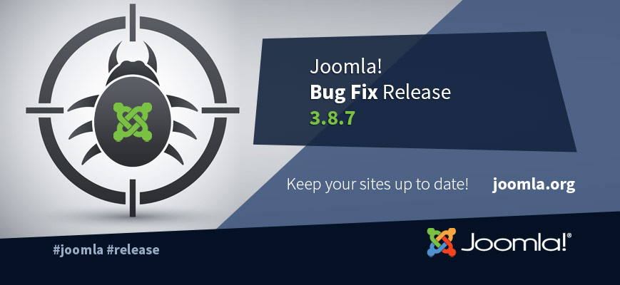Релиз Joomla 3.8.7