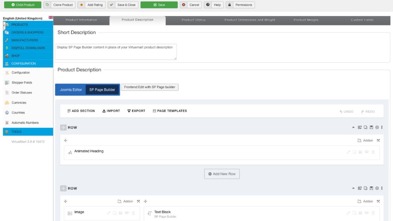 Плагин SP Page Builder для интернет-магазинов на базе Virtuemart – 722