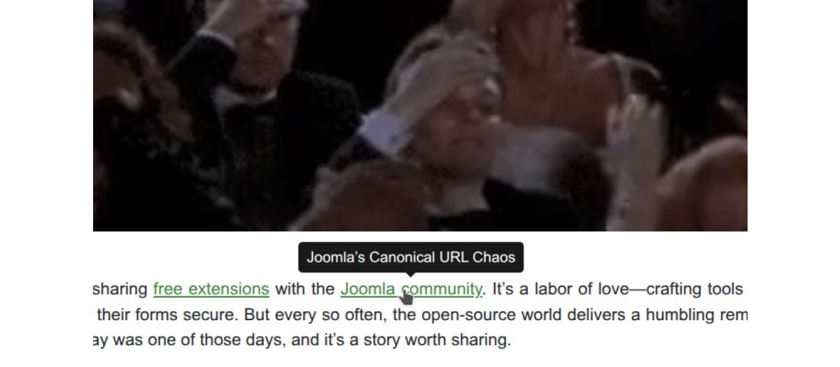 InterLinked - плагин автоматической внутренней перелинковки для Joomla