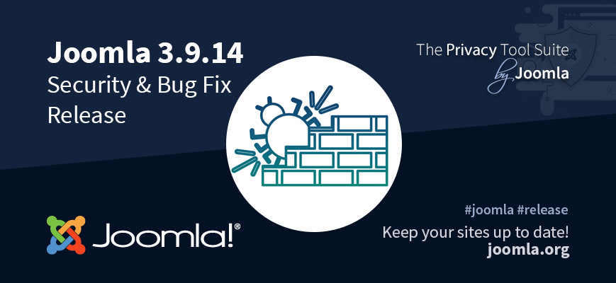 Вышел релиз безопасности Joomla 3.9.14