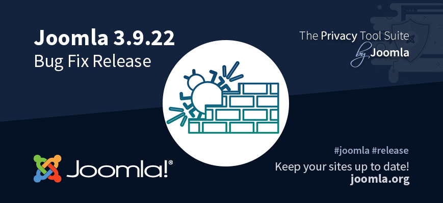 Релиз Joomla 3.9.22