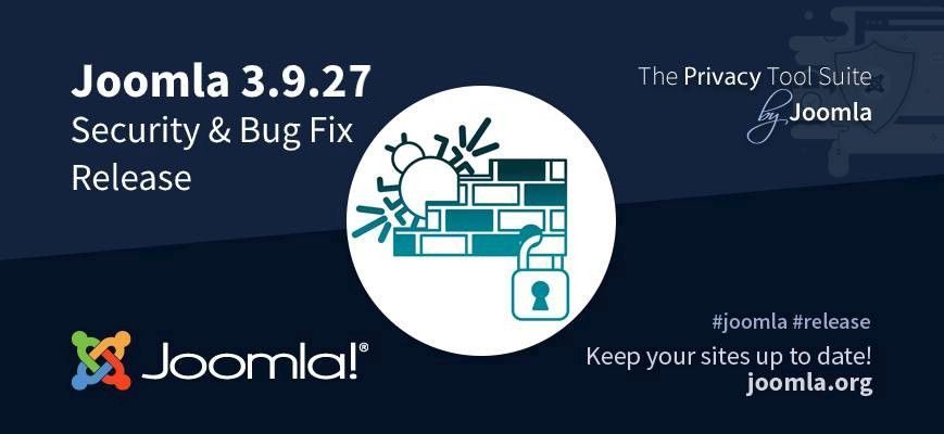 Релиз Joomla 3.9.27