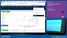 Let’s play with a SEBLOD application